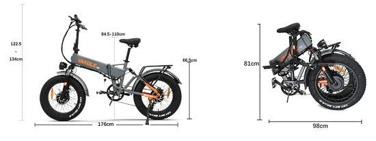 vélo électrique Fat Bike Vakole CO20