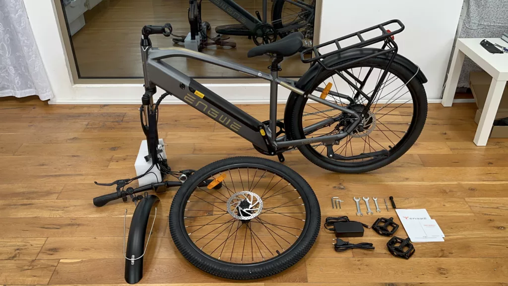 Test et Avis du Vélo Électrique Engwe P26