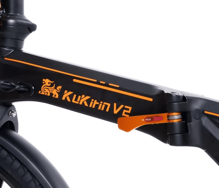 Test et Avis du vélo électrique pliable KuKirin V2
