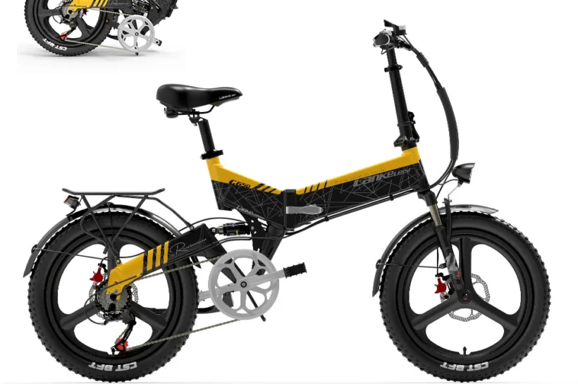 Promotion vélo électrique pliable tout-terrain LANKELEISI G650 au meilleur prix de 969€ !