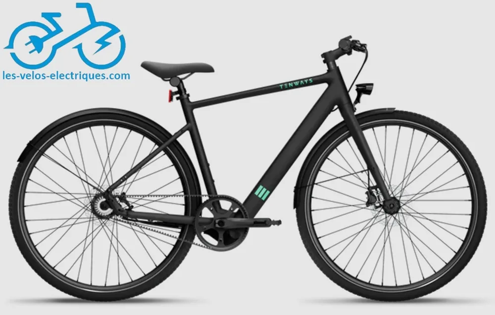 découvrez le tenways cgo600 vélo électrique de 15 kg