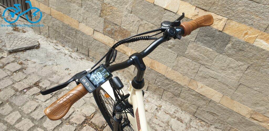 guidon du vélo électrique onesport ot18 3