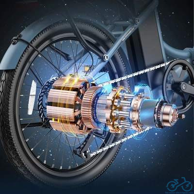 vélo électrique fafrees f20 light moteur moyeu