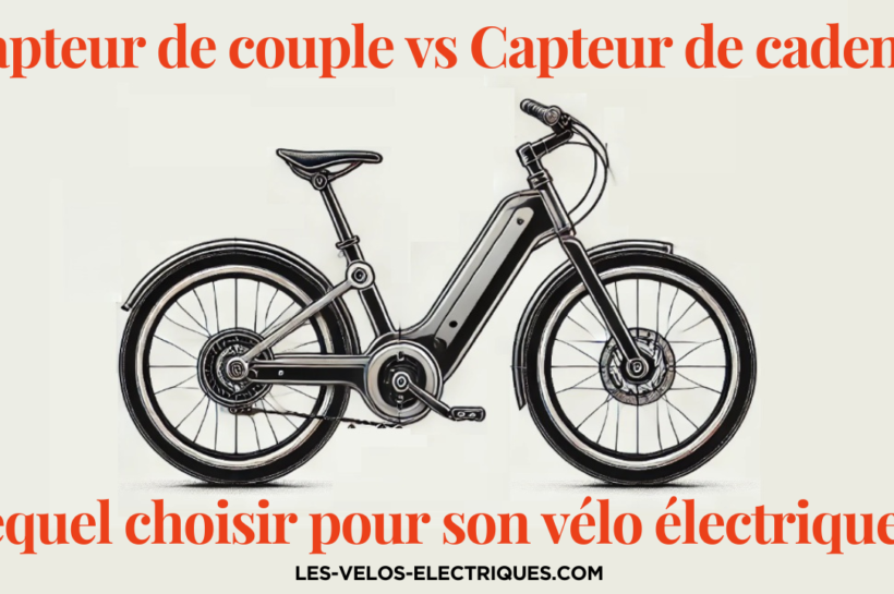 Capteur de couple ou capteur de cadence : lequel choisir pour son vélo électrique ? 💡