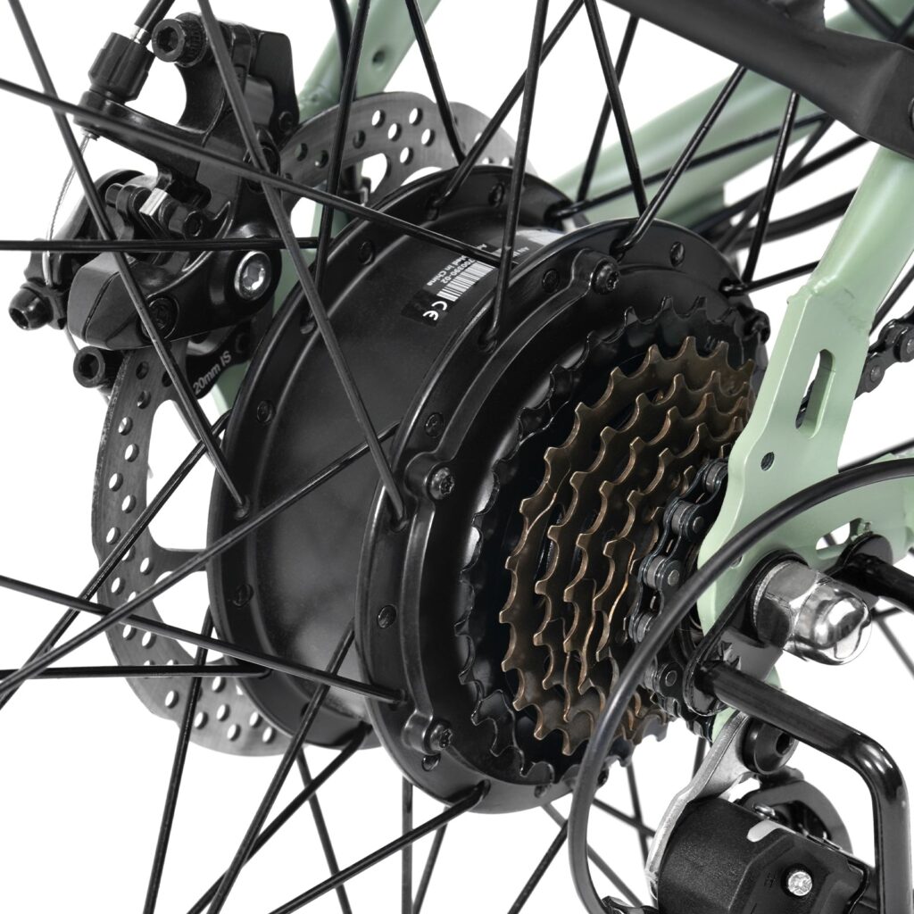 Dérailleur Shimano 7 vitesses vélo électrique de ville touroll b2 (6)