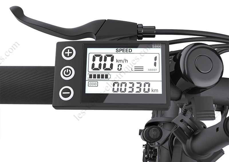 Écran LCD vélo électrique pliable avaka k300 (10)