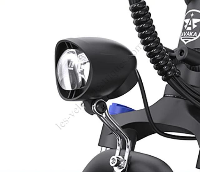 éclairage avant vélo électrique pliable avaka k300 (5)