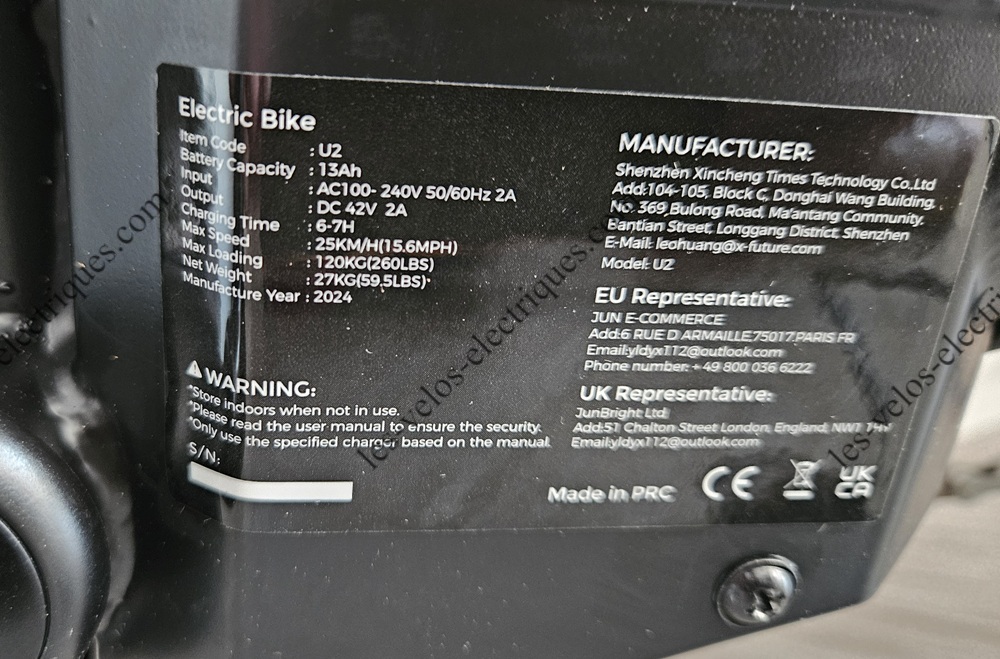 batterie vélo électrique isinwheel u2 (6) 183203