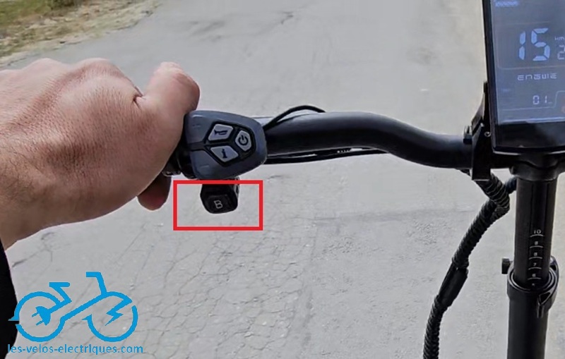 engwe l20 3 boost bouton boost