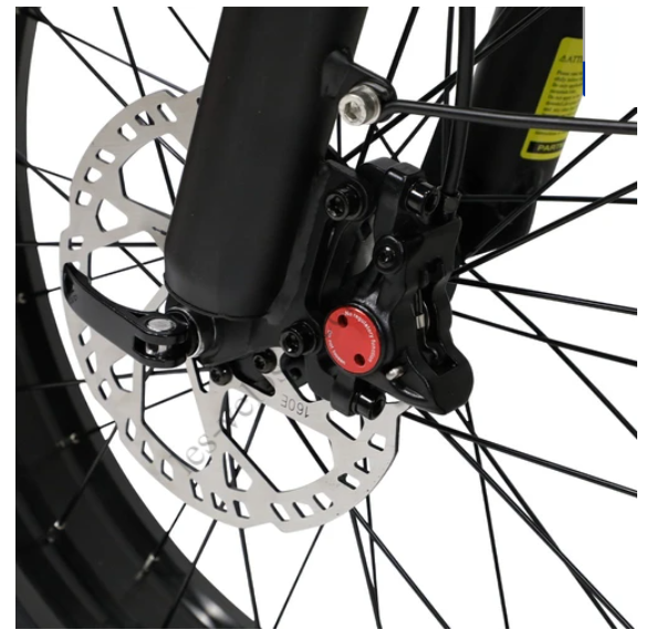 vélo électrique onesport w66 freins (2)