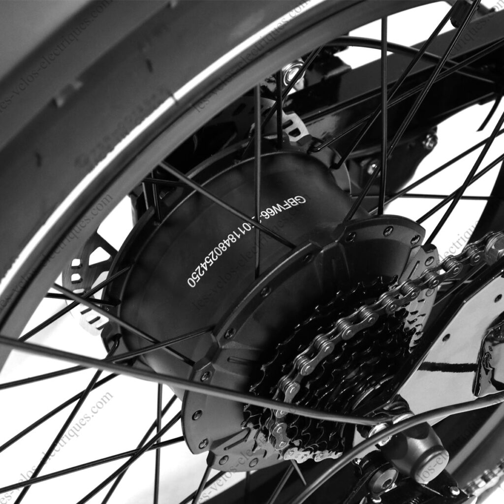 vélo électrique onesport w66 moteur