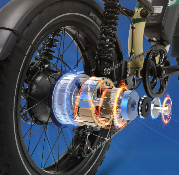 vélo électrique onesport w66 moteur