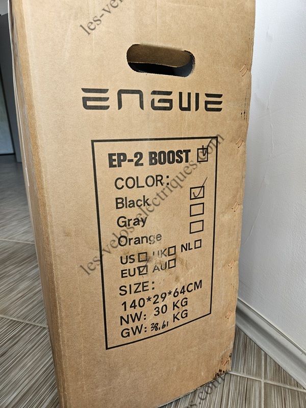 déballage et assemblage engwe ep 2 boost (2)