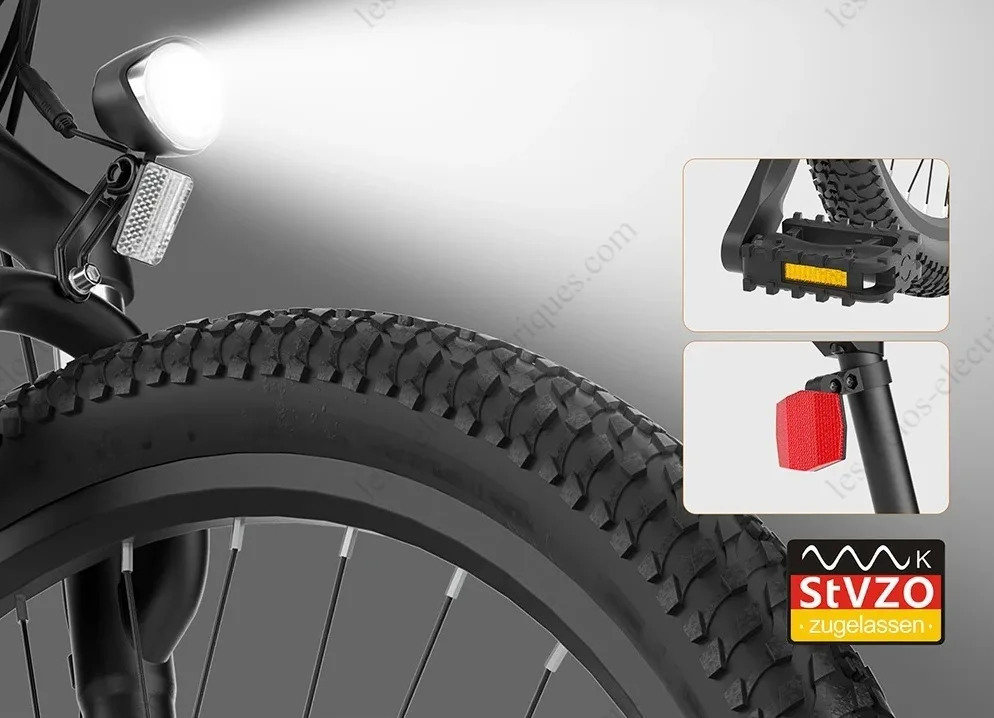 éclairage certifié StVZO du  Foride Xtremer 2  