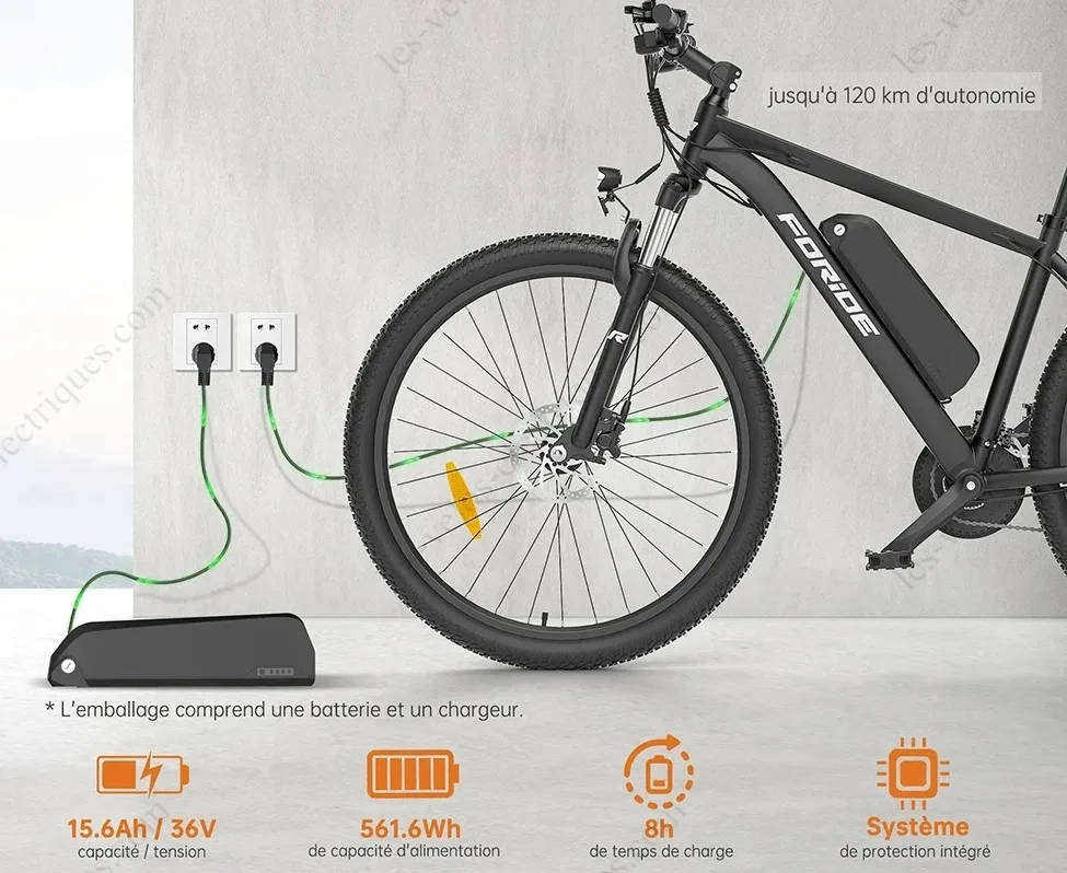  batterie de 561,6 Wh du Foride Xtremer 2