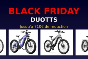 Vélos électriques Duotts : les 4 meilleures offres du Black Friday 2025