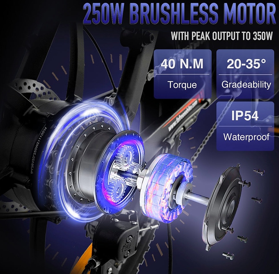 moteur vélo électrique fafrees f20 (2)