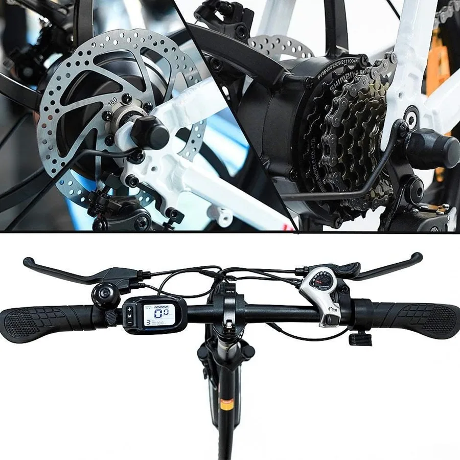 vélo électrique fafrees f20 frein disque mécanique (2)
