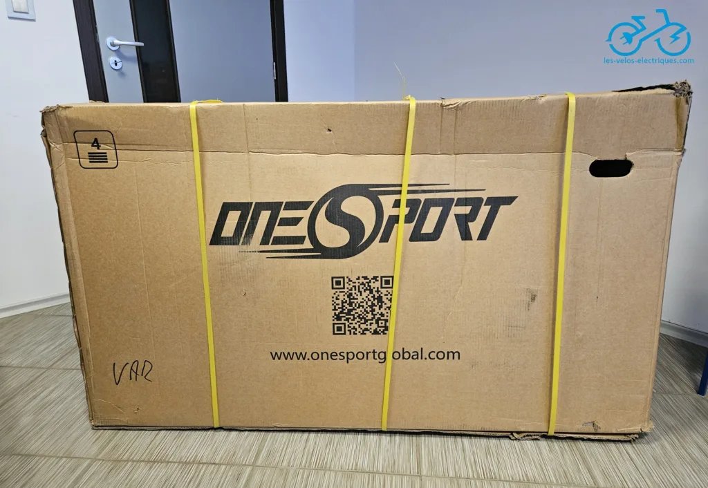 déballage et assemblage du onesport w66 (1)