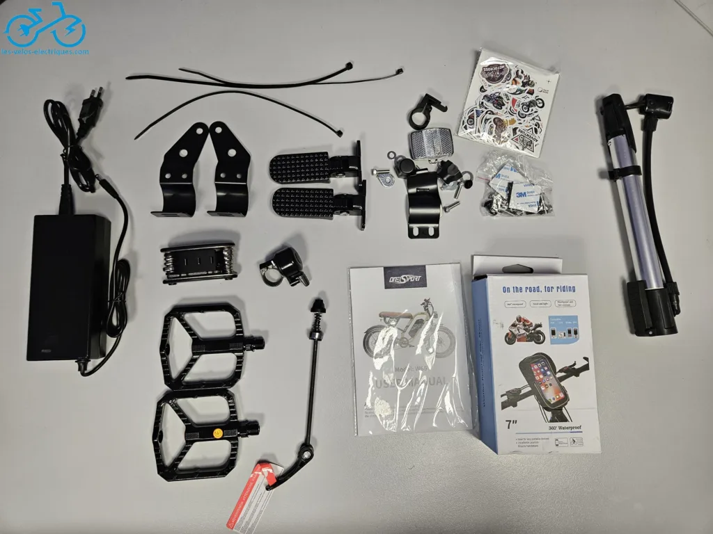 déballage et assemblage du onesport w66 (4)