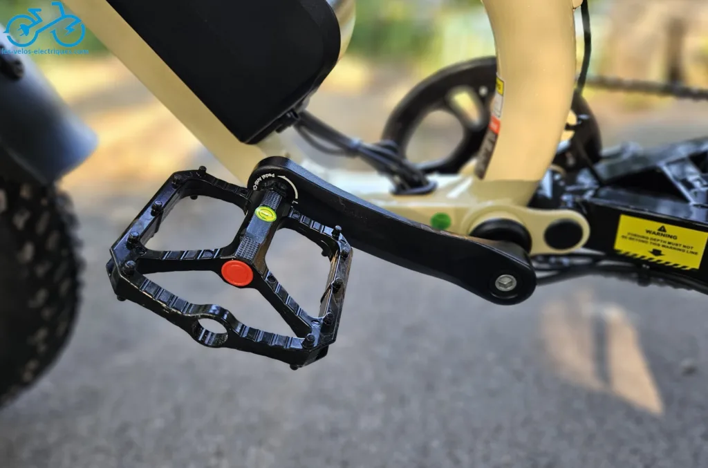 pédales acier onesport w66