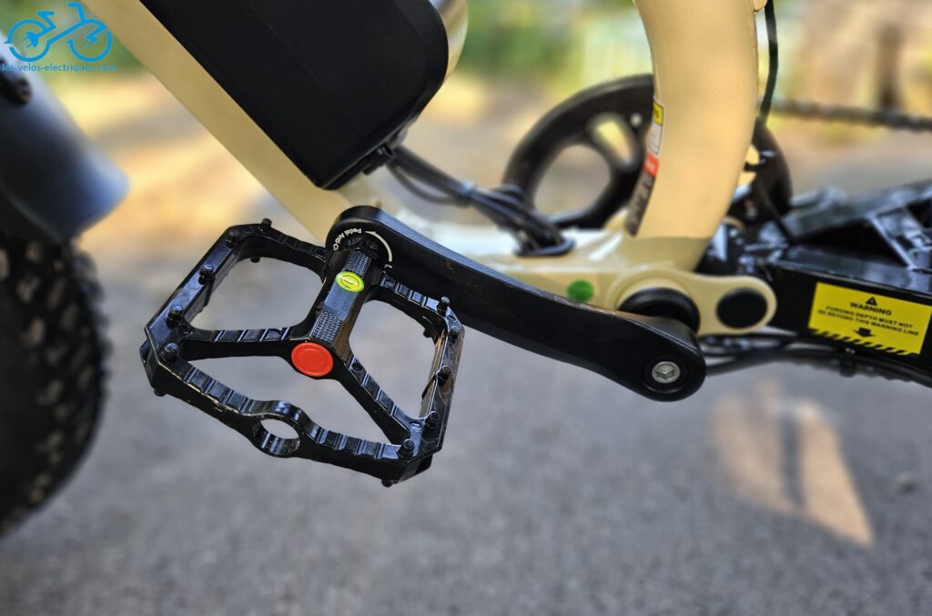 pédales acier onesport w66