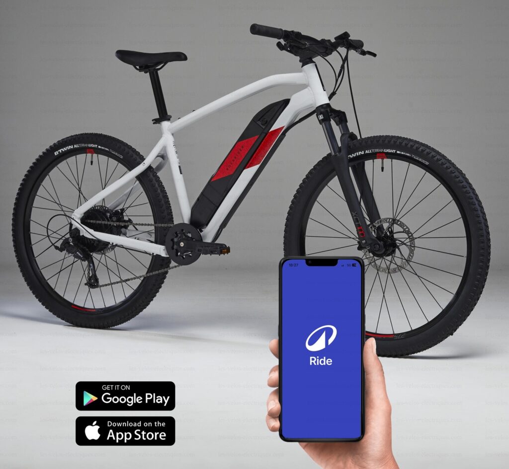 rockrider e st 100 application decathlon ride