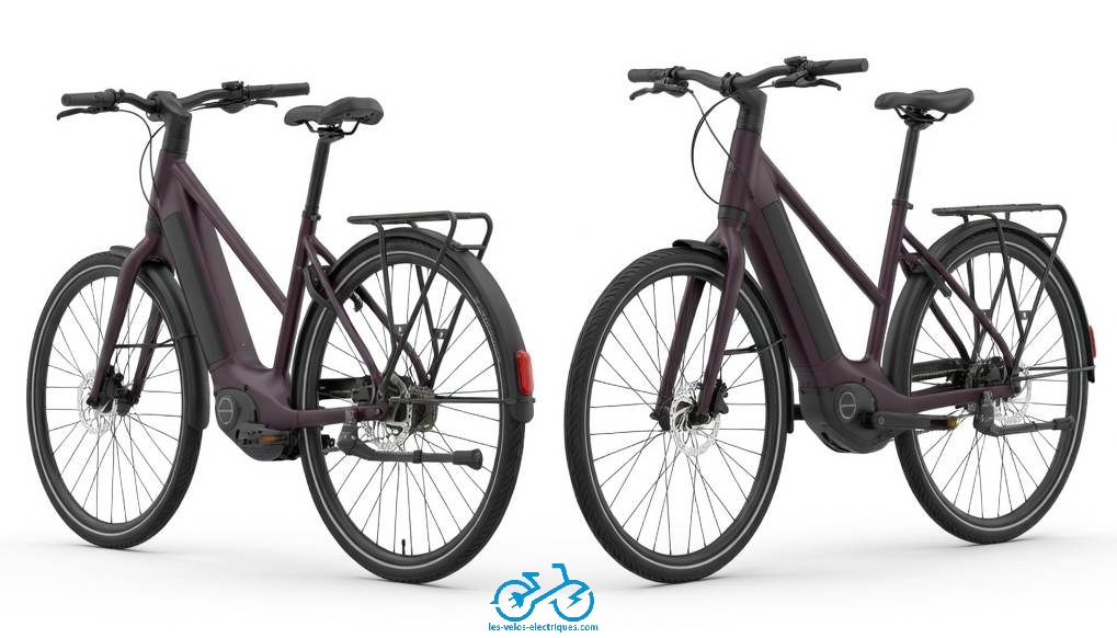 vélo de ville électrique btwin owuru ld 920 e