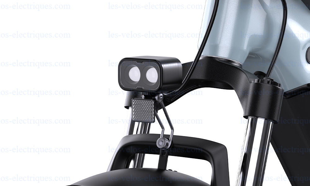 vélo électrique onesport ot08 éclairage avant