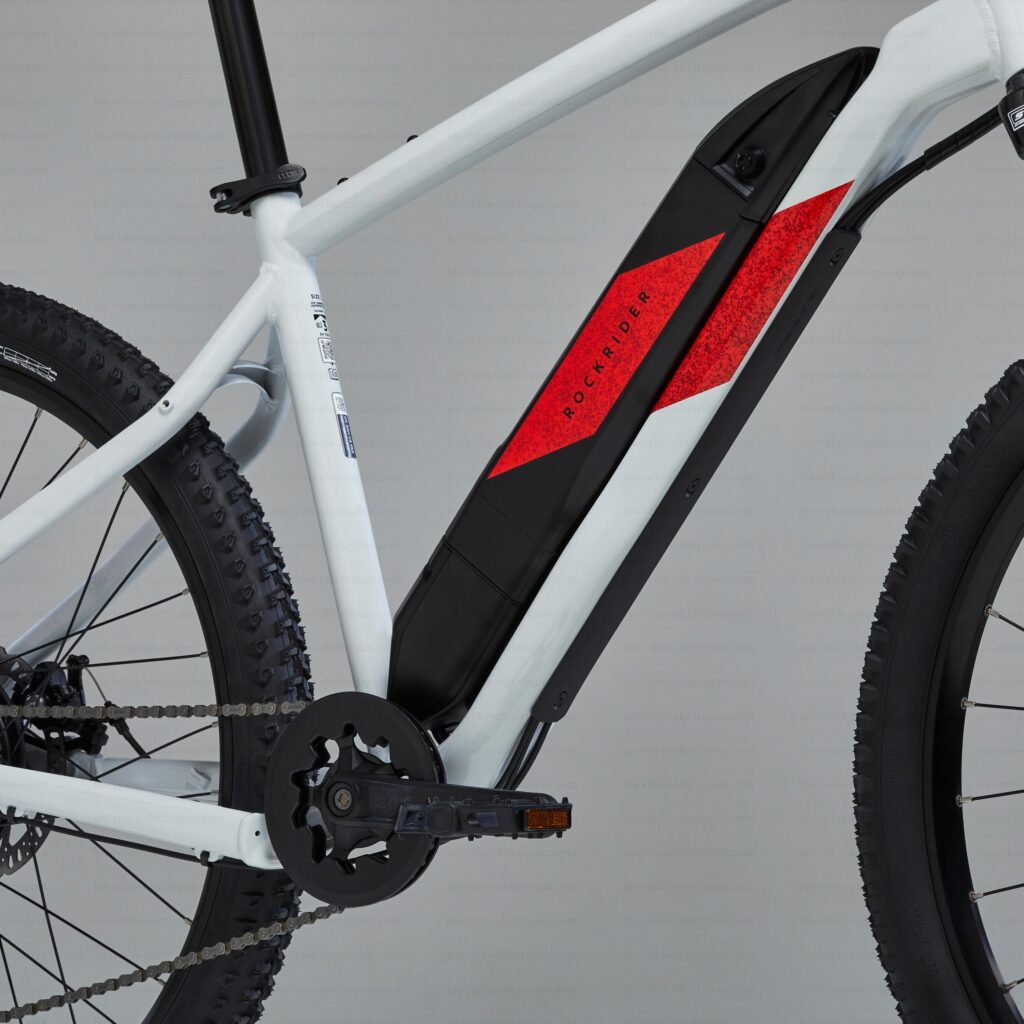 vtt électrique rockrider e st 100 batterie
