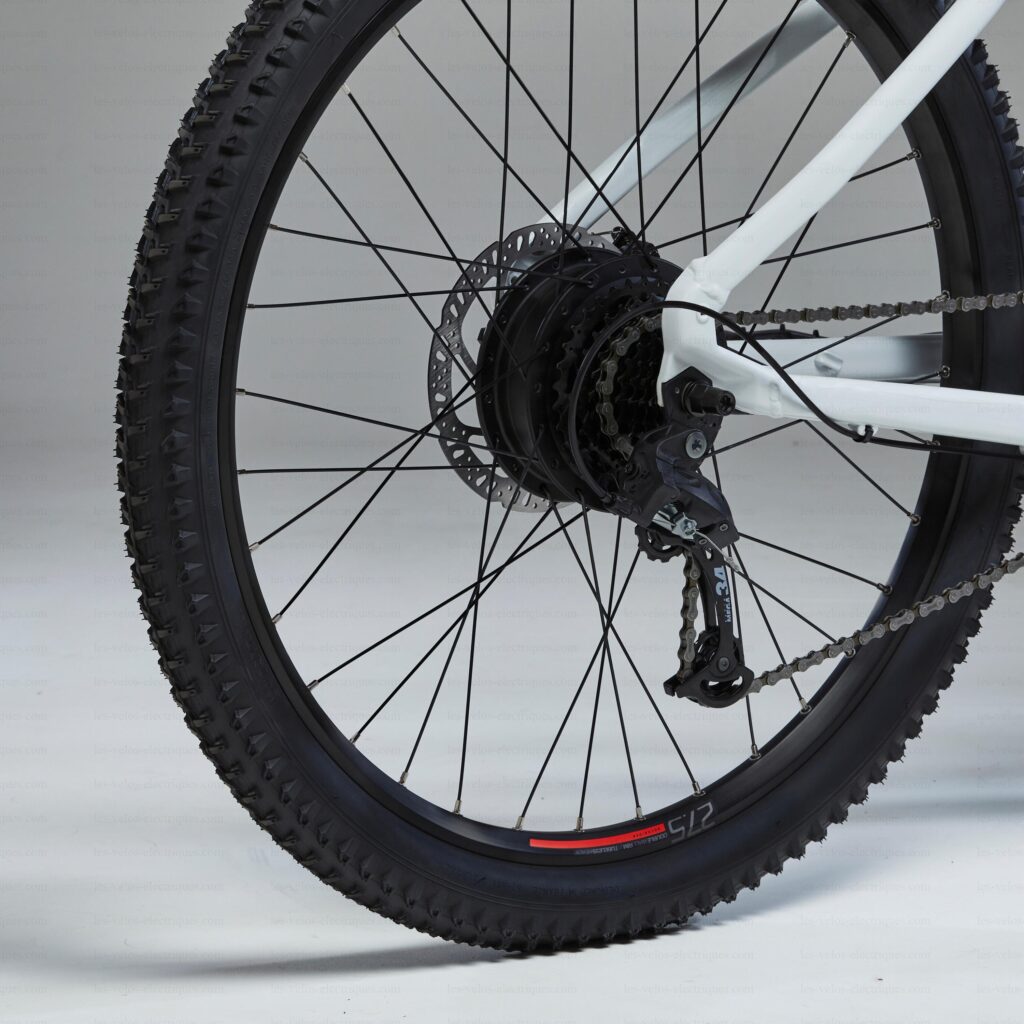 vtt électrique rockrider e st 100 derailleur