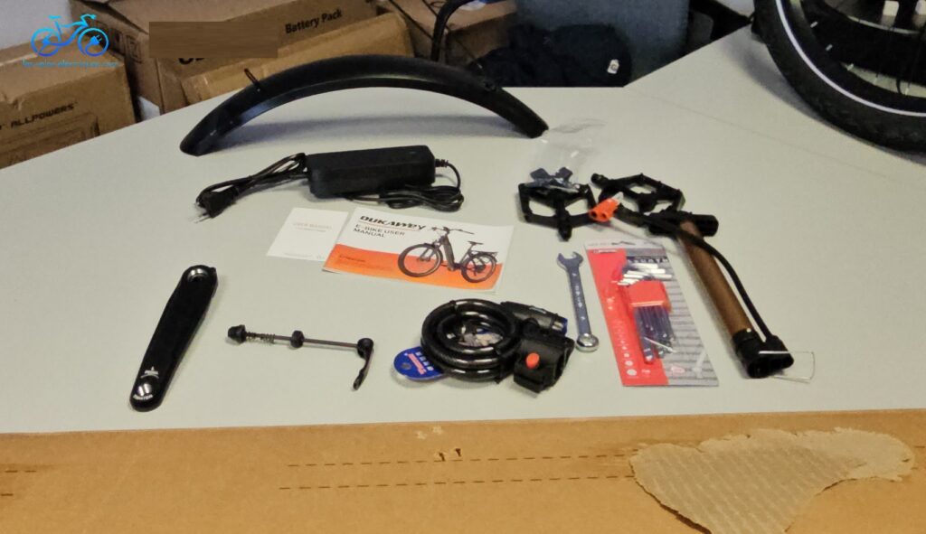 déballage et assemblage du dukawey fugl3.0 (3)