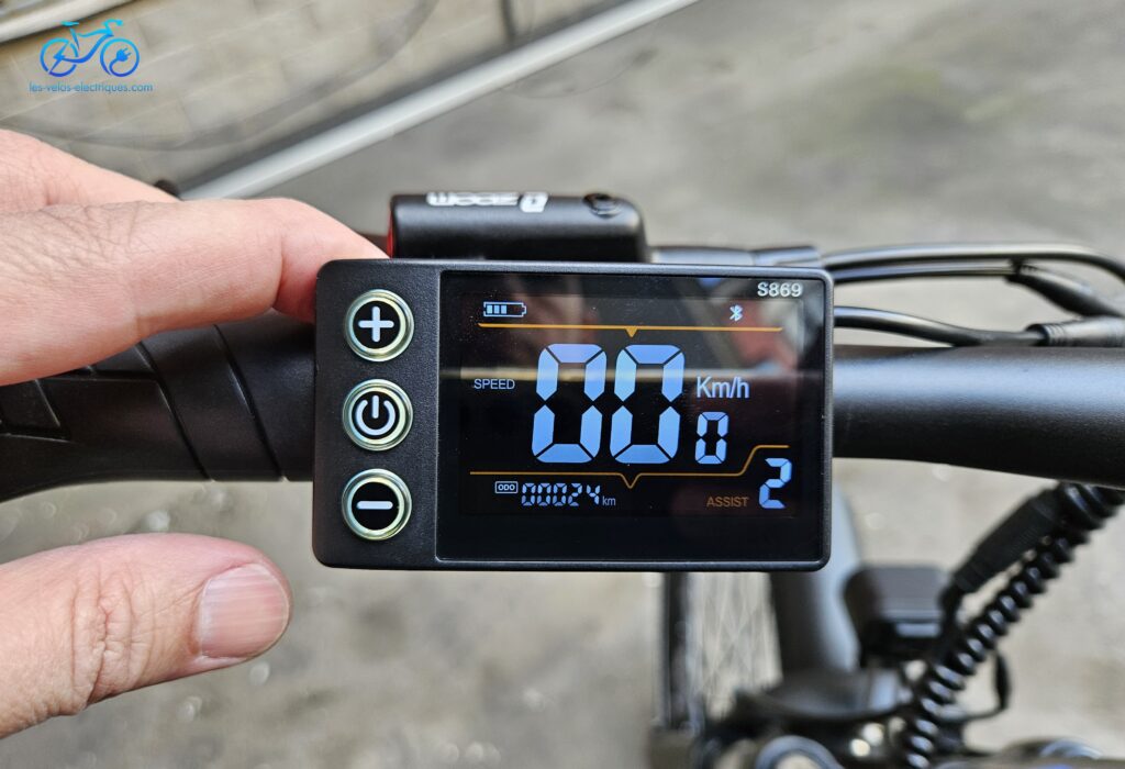 duotts c29 max écran lcd s869 hd 2,4 pouces