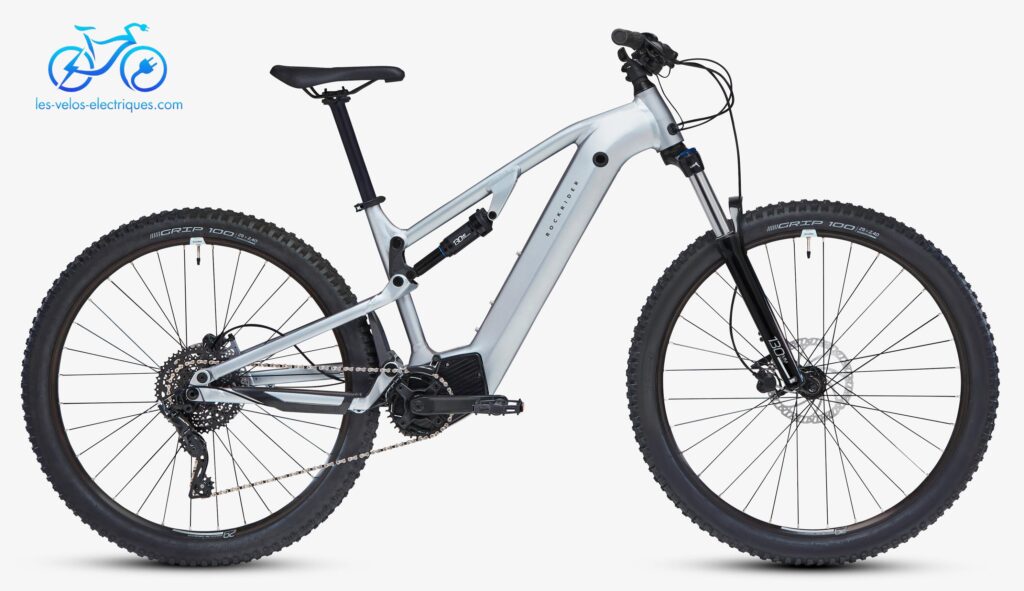 vtt électrique tout suspendu rockrider e expl 500 s