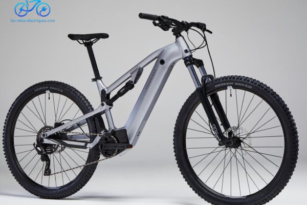 vtt électrique tout suspendu rockrider e expl 500 s