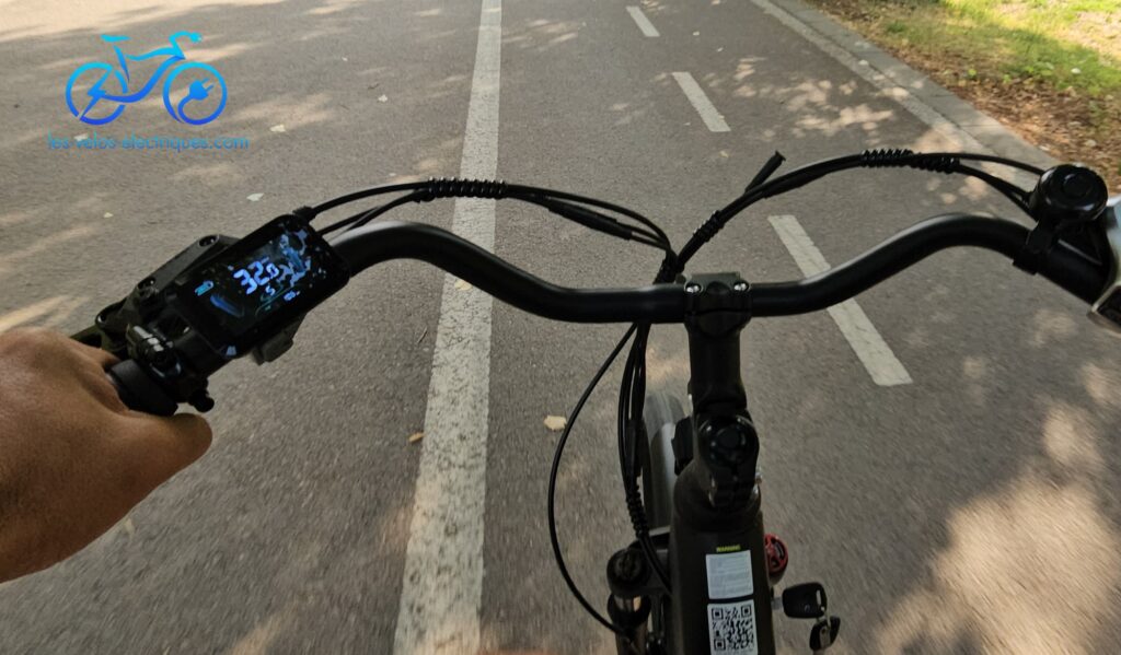 vitesse débridée 32 km h